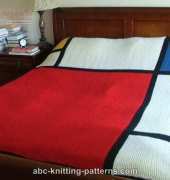 Unknown - Mondriaan throw