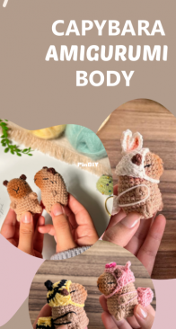 Nudo y Tejido - Nyta - Capybara Body