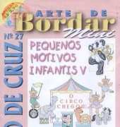 Ponto de Cruz-Arte de Bordar Mini N°27-Spanish Edition