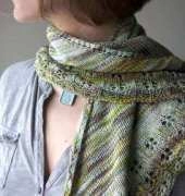 Oaklet Shawl by Megan Goodacre-Free