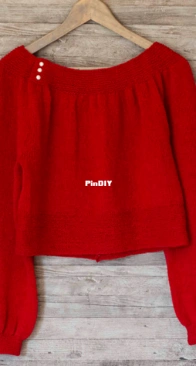 Konstanse Sweater by Tina Hauglund - Damestrikk fra Strikkezilla