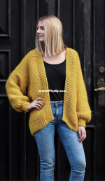 The Balloon Jacket by Mette-Wendelboe Okkels - PetiteKnit