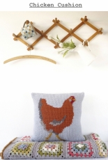 Little doolally- Amy  - Chicken Cushion