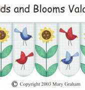 Mary Graham-Birds and Blooms Valance 2003