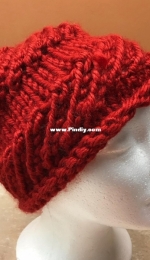 Darn Knit Rasta Hat by Aimee Pelletier-Free
