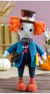 Crochet Friends Lab - Tatyana/Tatiana Kostochenkova - Mad Hatter