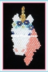 Unicorn brick stitch