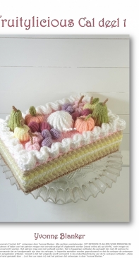 Yvonne Blanker - Fruitylicious - Fruitylicious fruittaart - Dutch