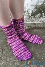 Fiddle Knits-Bertha Socks by Erica Jackofsky-Free