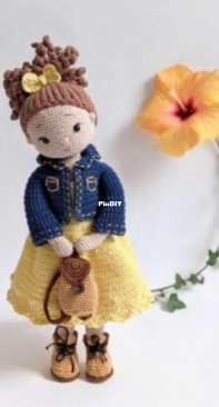 Horgolada Design - Márta - Doll Lola - Boneca Lola - Portuguese - Translated