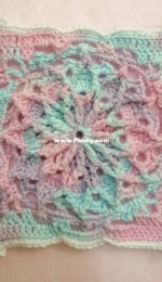 Crochet Square Wispweave Doily