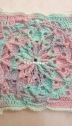 Crochet Square Wispweave Doily