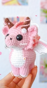 Bobliblo Yarn - Aurora - Blossom Dragon