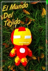 Iron man keychain