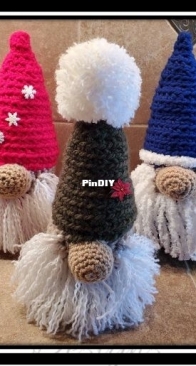Carol Hladik Designs - Carol L Hladik - Merry Christmas Gnome