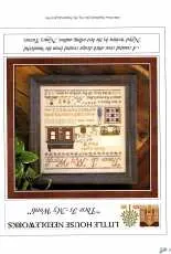 Little House Needleworks LHN162 These Is My Words