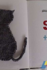 Cat Silhoutte Bookmark by Stana D.Sortor -Free