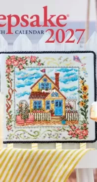 KEEPSAKE Cross-Stitch 2027 Calendar