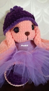 bunny in lilac