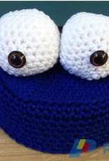 Leonie -  Cookie Monster Jar Cover - Dutch - Free