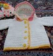 Carol Ballard - Hooded Infant Sweater - Free