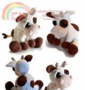 Patchwork Moose - Kate E Hancock - Marble the cow