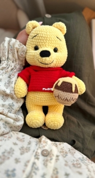 Parkaeva HM - Easy rochet Love - Anastasia Parkaeva - Pooh Bear