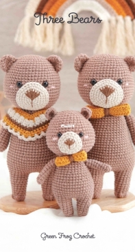 Green Frog Crochet - Thuy Anh - Đặng Thùy Anh - Three Bears