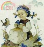 Needle Treasures 04636 Blue Belle by Hummel