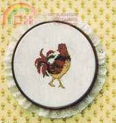 Horizon Publishers # 2796 - Rooster and Hen