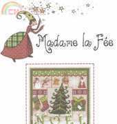 Madame la Fee 049 - Petits Coeurs de Noel pcs