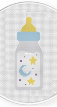 Daily Cross Stitch - Heavenly Baby Bottle