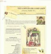 The Sampler Girl Companion - Christmas Booklet One