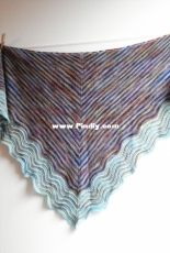 Hera Mountain Ridge Shawl by Thea Eschliman-Free