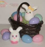 Crochet Amore - April Moreland - Bunny Egg Cover - Free