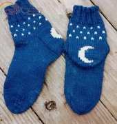 Moonlight Slippersock- Knitting Pure and Simple by Diane Soucy - Free