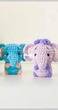 Easy Crochet Plushies - Carol  - Mini Elephant