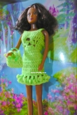 Maguinda Bolsón - Eluney dress and bag set for dolls