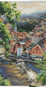 Arnautova Stitch - Cheski-Krumlov by Anastasia Arnautova