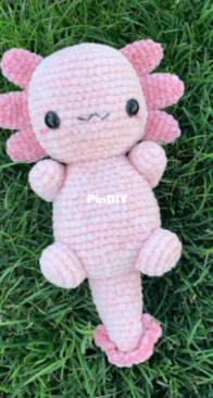 Katie Kitty Craft - Katie - Fluffy Axolotl