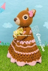 One and Two Company - Carolina Guzman - Suki the Squirrel Security Blanket
