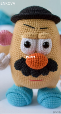 Potato Amigurumi Crochet Pattern - Free Pattern - Stitch by Fay