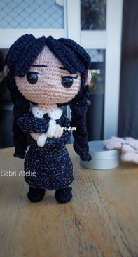 Wednesday Amigurumi