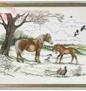 Eva Rosenstand 12-740 Horse and foal