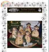 Barefoot Primitives - Snowman Ornies - Bowl Fillers