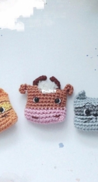 Hobby.myr - Maria Alekseevna - Kitty Brooch and Bull Brooch - Free