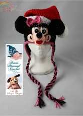 Desert Diamond Crochet - Rebecca Goldsmith - 041 Mrs Santa Mouse Hat