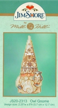 Jim Shore - JS20-2323 - Owl Gnome by Mill Hill