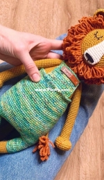Moomigurumi - Momigurummi - Momigurumi - Momigurum_i - Sviatlana Bozhko - Sveta - Lion - Russian