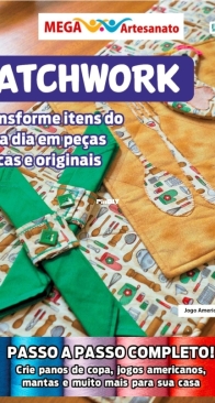 Mega Artesanato - Patchwork - February 2025 - Portuguese